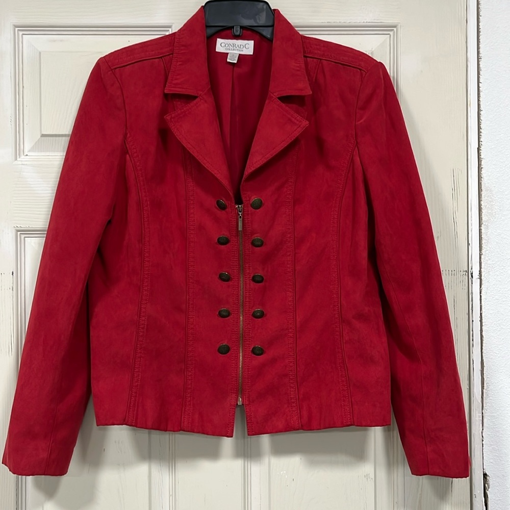 ConradC red jacket